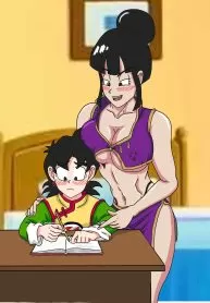 Chi-Chi needs a favour (Dragon Ball Z)